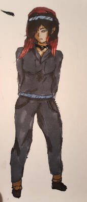 Offical Consept Art of my Written Character